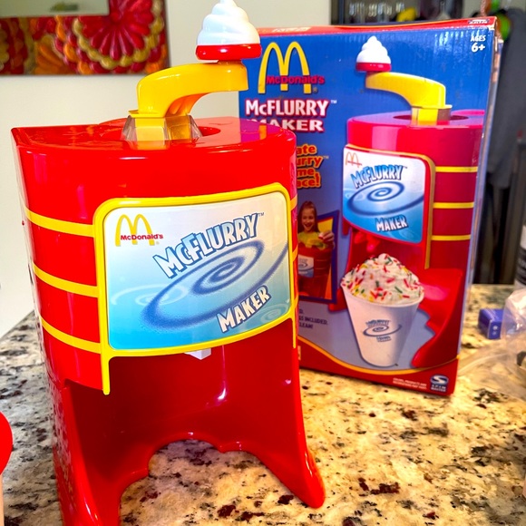 McDonald's Toys Mcdonalds Toy Ice Cream Mcflurry Maker 203 Poshmark